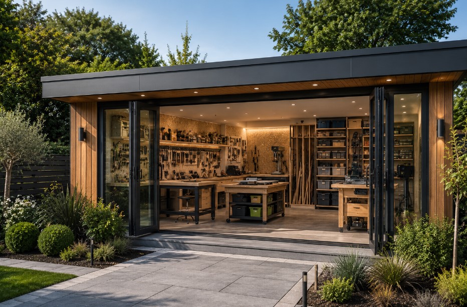 garden studio for makers