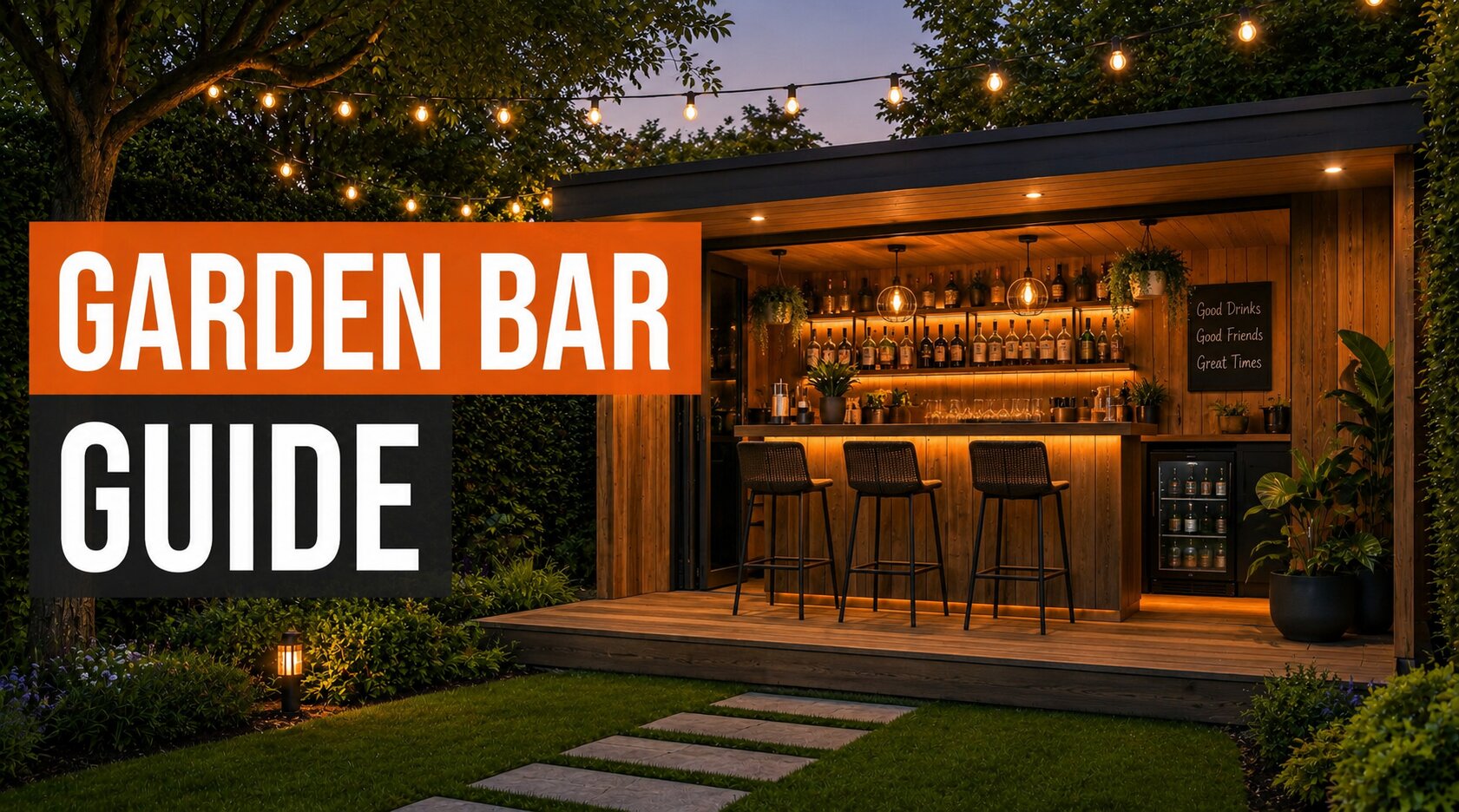 Garden Bars & Entertainment Rooms: How to design them for your space